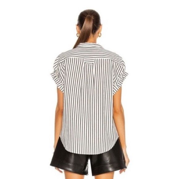 FRAME “Sheila” pocket button down shirt - Picture 3 of 13